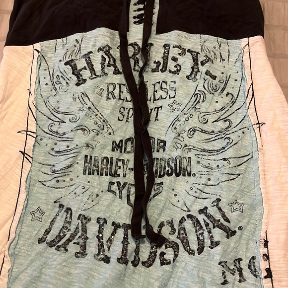 NEW harley davidson strapless summer dress size small - Picture 2 of 5